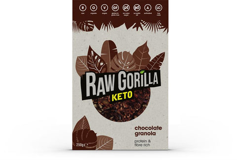 Raw Gorilla Organic Keto Chocolate Granola 250g