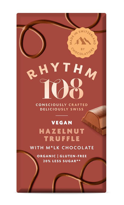 Rhythm Chocolate Tablet Hazelnut Truffle 100gr