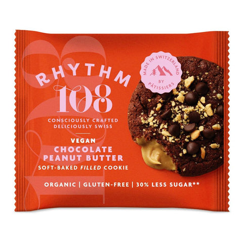 Rhythm 108  Chocolate Peanut Butter oft Filled Cookie