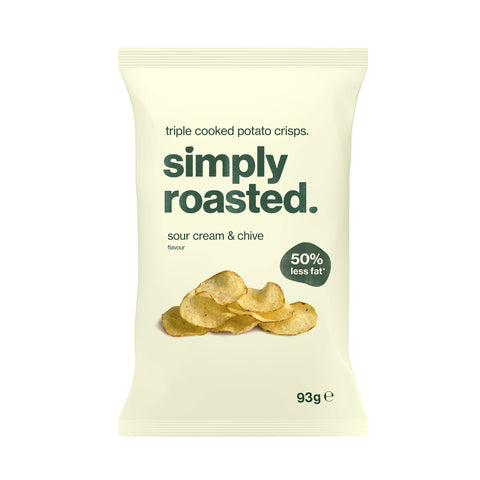 Simply Roasted Sour Cream & Chive Crisps