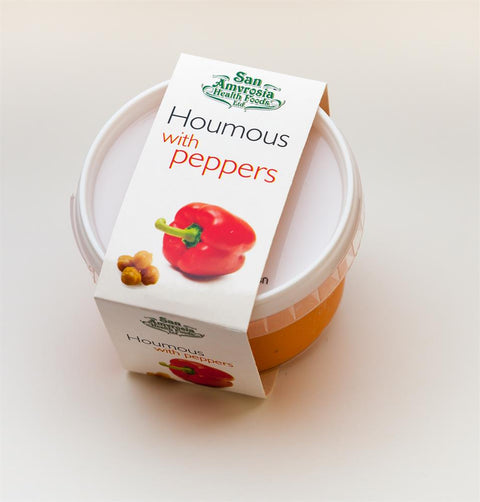 San Amvrosia Houmous & Peppers 142g