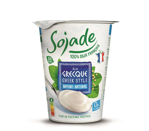 Sojade Organic Greek Style Natural Soya Yoghurt Alternative 400g