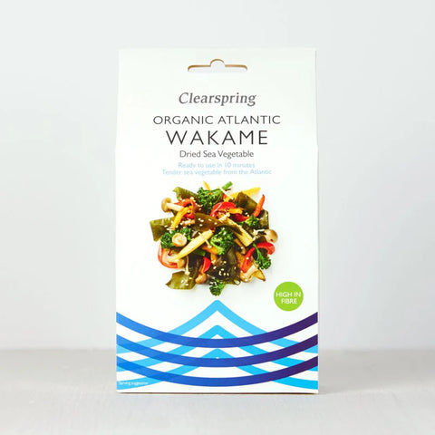 Clearspring Organic Atlantic Wakame - Dried Sea Vegetable 25gr