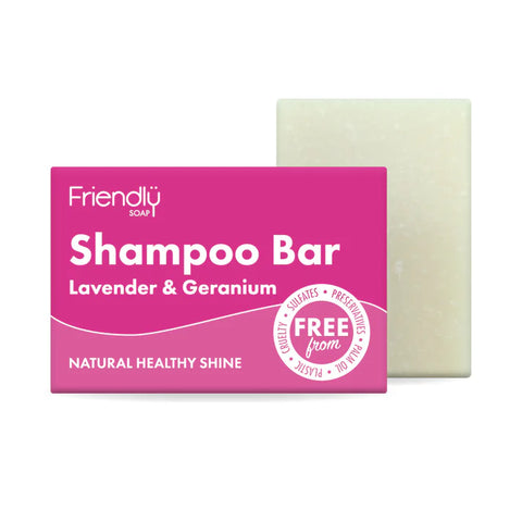 Friendly Shampoo Bar - Lavender & Geranium