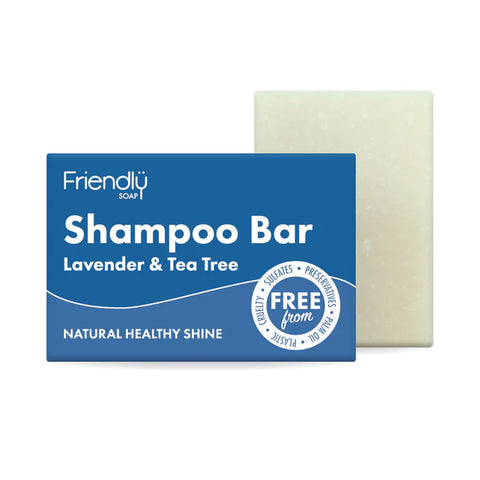 Friendly Soap Shampoo Bar - Lavender & Tea Tree