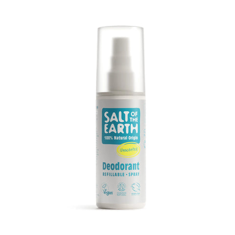 Salt the Earth Unscented Natural Deodorant Spray 100ml