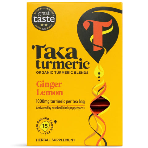 Taka Turmeric Organic Ginger Lemon Tea