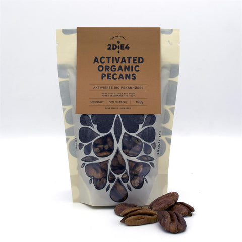 2DiE4 Activated Organic Pecans 100gr