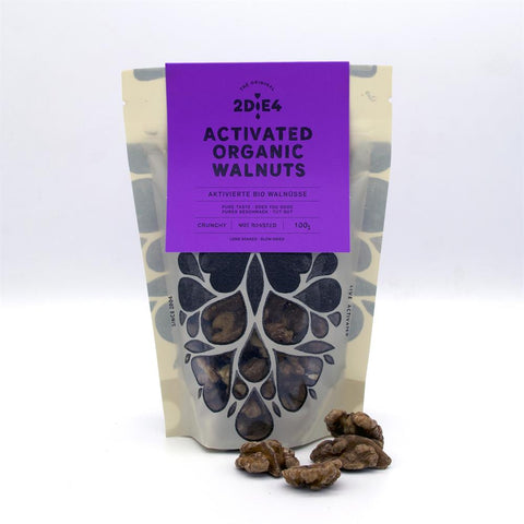 2DiE4 Activated Organic Walnuts 100gr