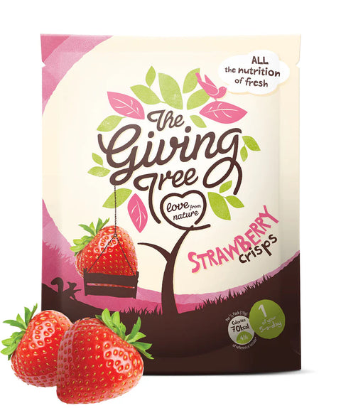 The Giving Tree Freeze Dried Strawberry Crisps 38g