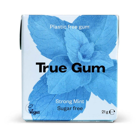 True Gum Strong Mint Chewing Gum