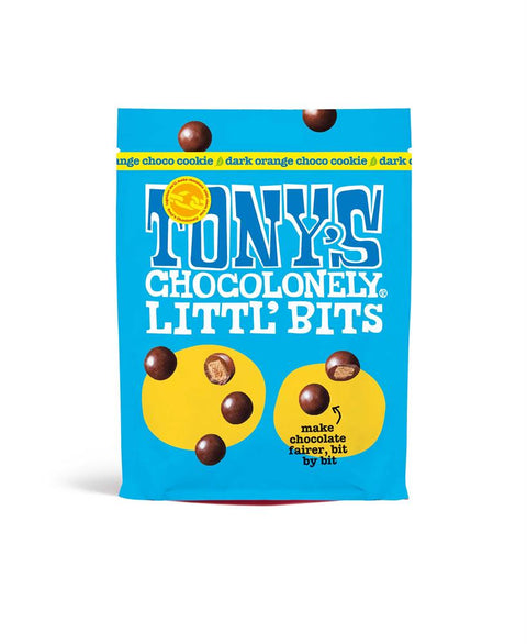 Tony's Chocolonely Littl' Bits Dark Orange Choco Cookie 100g