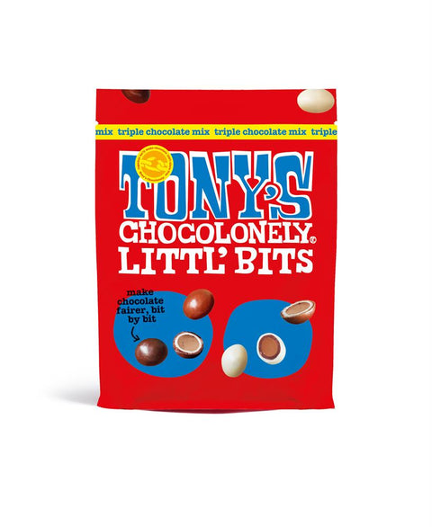 Tony's Chocolonely Littl' Bits Triple Choc Mix 100g