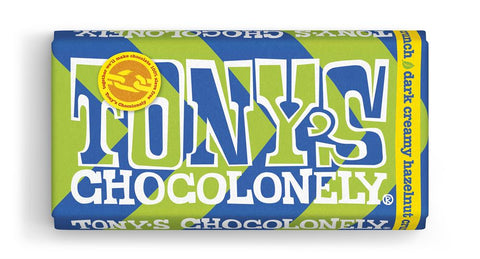 Tony's Chocolonely Dark Creamy Hazelnut Crunch 180g