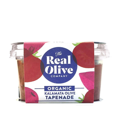 The Real Olive Co Organic Kalamata Olive Tapenade 180g