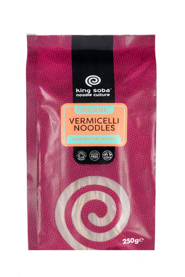 King Soba Organic Vermicelli Noodles 250gr