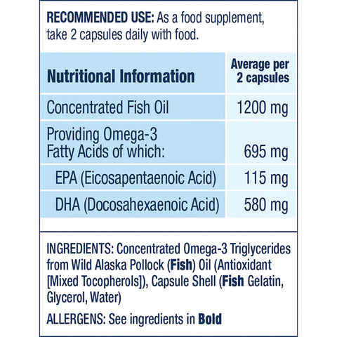 Wiley's Finest Prenatal DHA Softgels