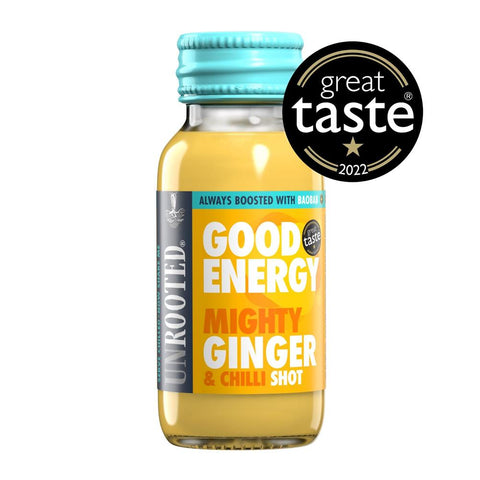 Unrooted Mighty Ginger Shot & Chilli Shot 60ml