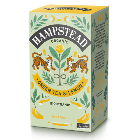 Hampstead Organic Green Tea & Lemon