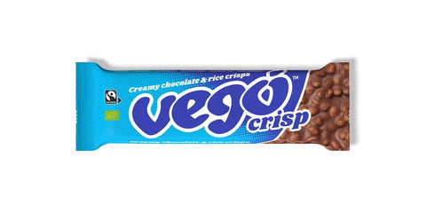 Vego Crisp-Creamy Chocolate & Rice Crisps 40g