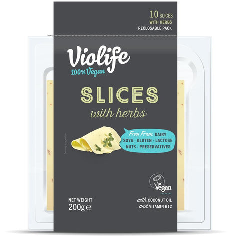 Violife Slices with Herbs 200gr