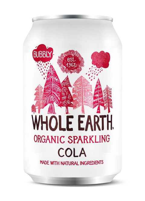 Whole Earth Lightly Sparkling Organic Cola 330ml