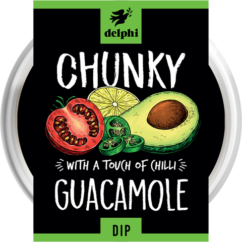 Delphi Chunky Guacamole Dip 150g