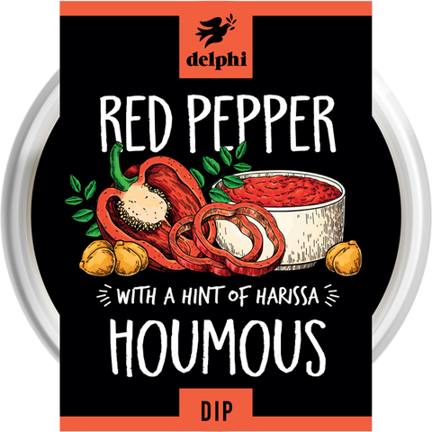 Delphi Red Pepper Houmous 170gr