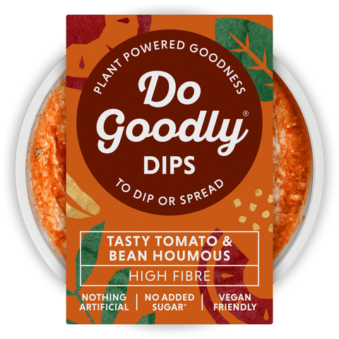 Do Goodly Tasty Tomato & Bean Houmous 150g