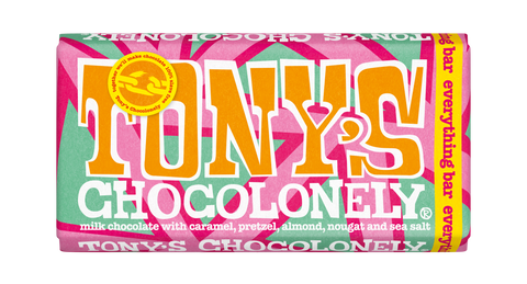 Tony's Chocolonely Everything Chocolate Bar 180g