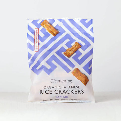 Clearspring Organic Rice Cracker Tamari 50g