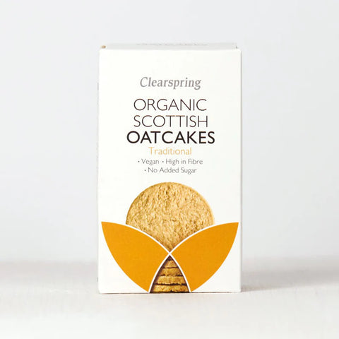 Clearspring Organic Scottish Oatcakes - Traditional 200g