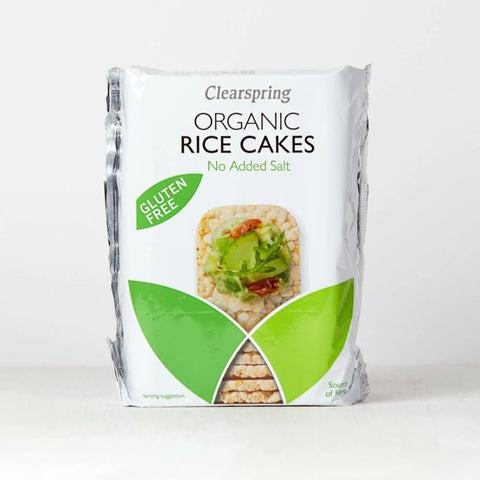 Clearspring Organic Rice Cakes - No Added Salt 130gr