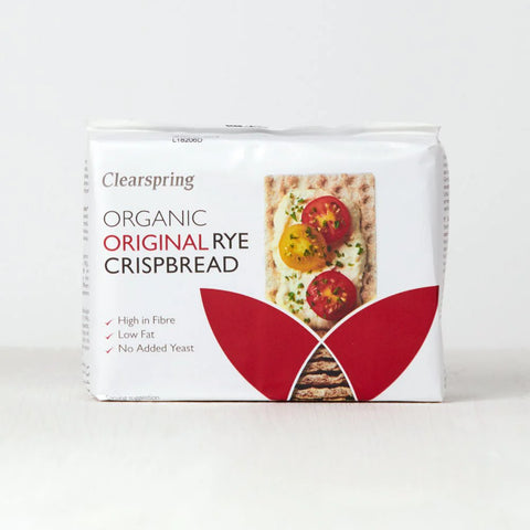 Clearspring Organic Rye Crispbread - Original 200gr