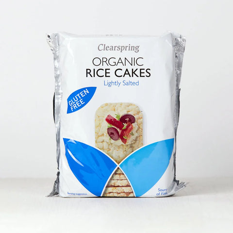 Clearspring Organic Rice Cakes - Lightly Salted 130gr