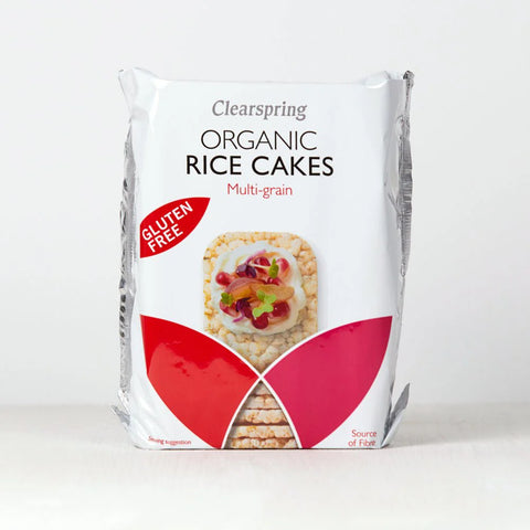 Clearspring Organic Rice Cakes - Multigrain 130gr