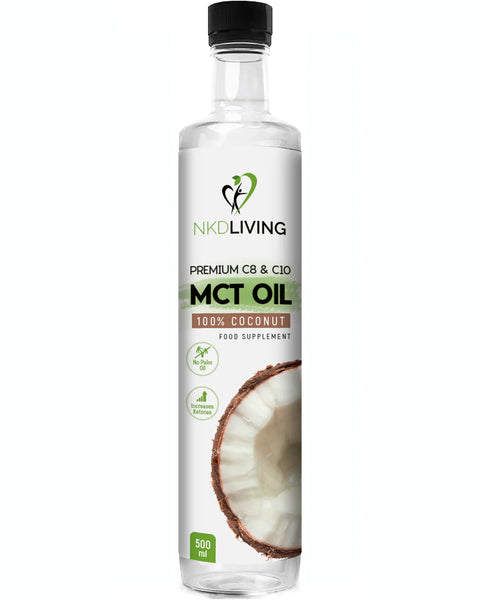 NKDLIVING 100% Coconut MCT Oil (60/40) 500ml