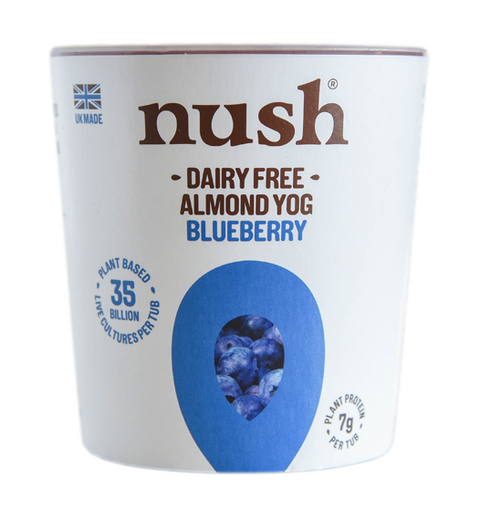 Nush Almond M*lk Yoghurt Blueberry 350g