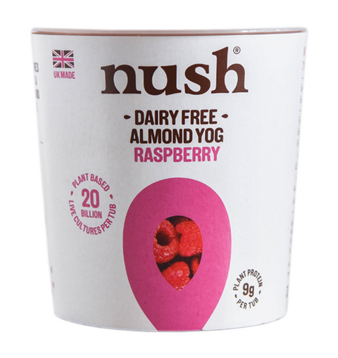 Nush Almond M*lk Yogurt Raspberry 350g